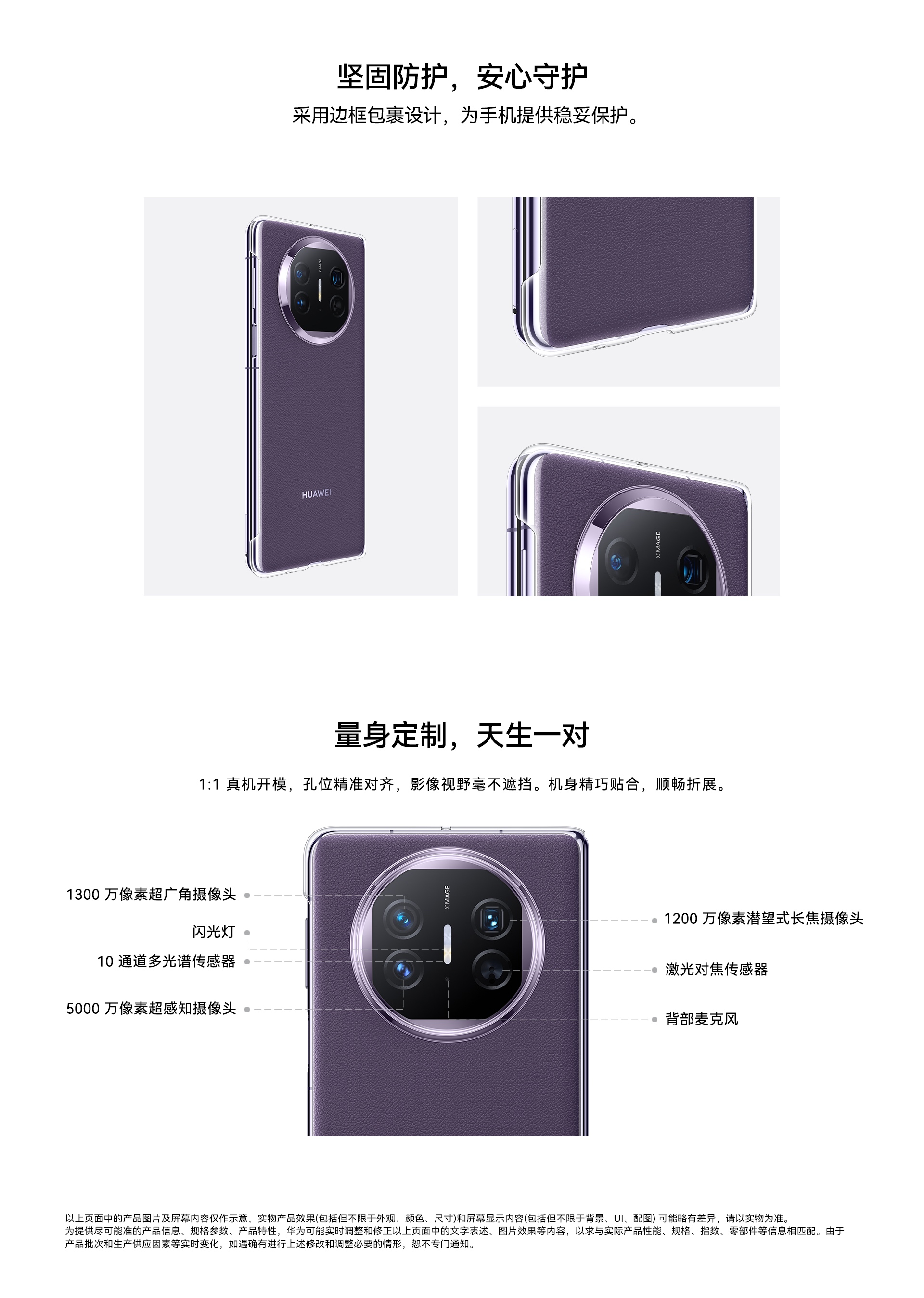 Huawei Mate X5 Transparent Case