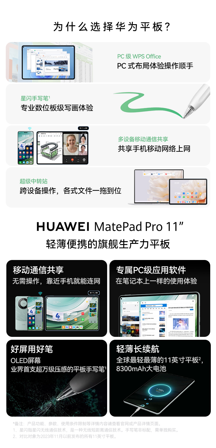 HUAWEI MatePad Pro 11英寸2024款