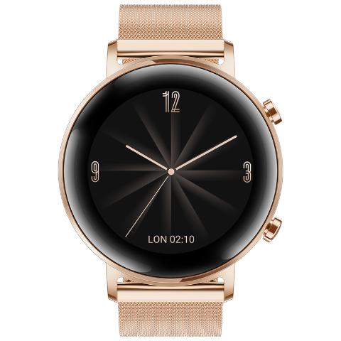 huaweiwatchgt2雅致款水漾流金42mm
