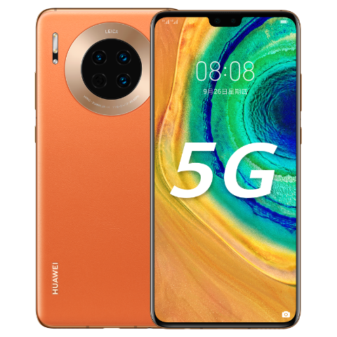 huawei mate 30 5g 全网通 8gb 256gb(丹霞橙)