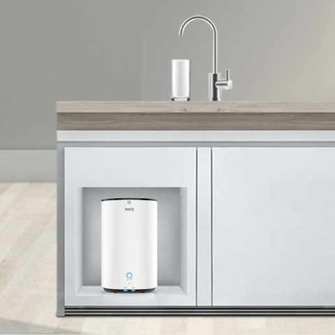 艾沃8054家用净水器600g白色支持huaweihilink