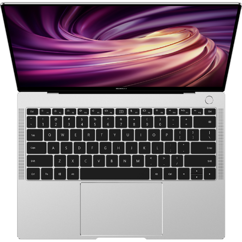 20款独显皓月银i710510u16g512g139英寸3k触控全面屏超轻薄华为笔记本