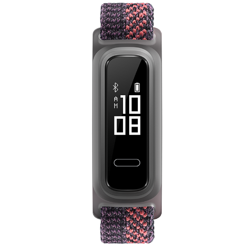 华为手环4e篮球精灵樱珊瑚