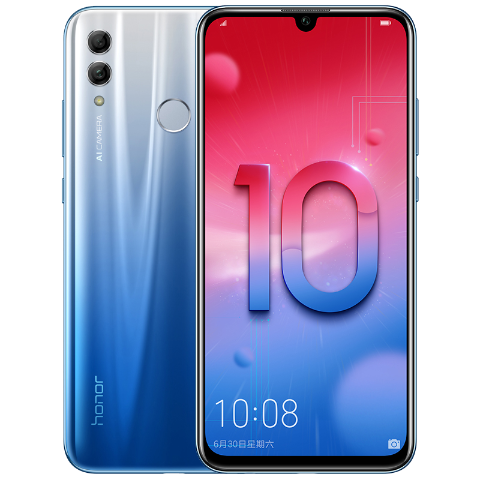 内部处理机荣耀10青春版全网通6gb128gb渐变蓝