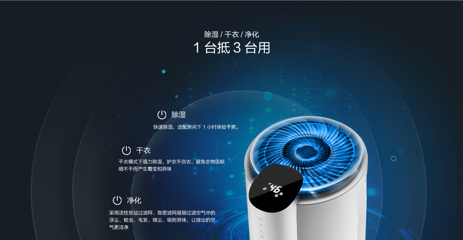 亚都智能除湿机
