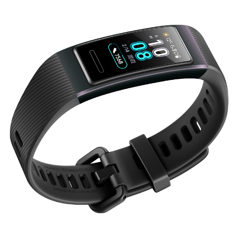 【订金】华为手环 3(珍珠黑)