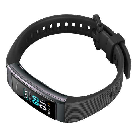 【订金】华为手环 3(珍珠黑)