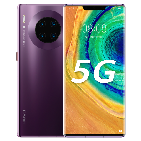 MATE30Pro　5G　 8+512GB パープル HUAWEI Mate 30 Pro 5G 6.53 Inch 8GB 512GB Smartphone Black