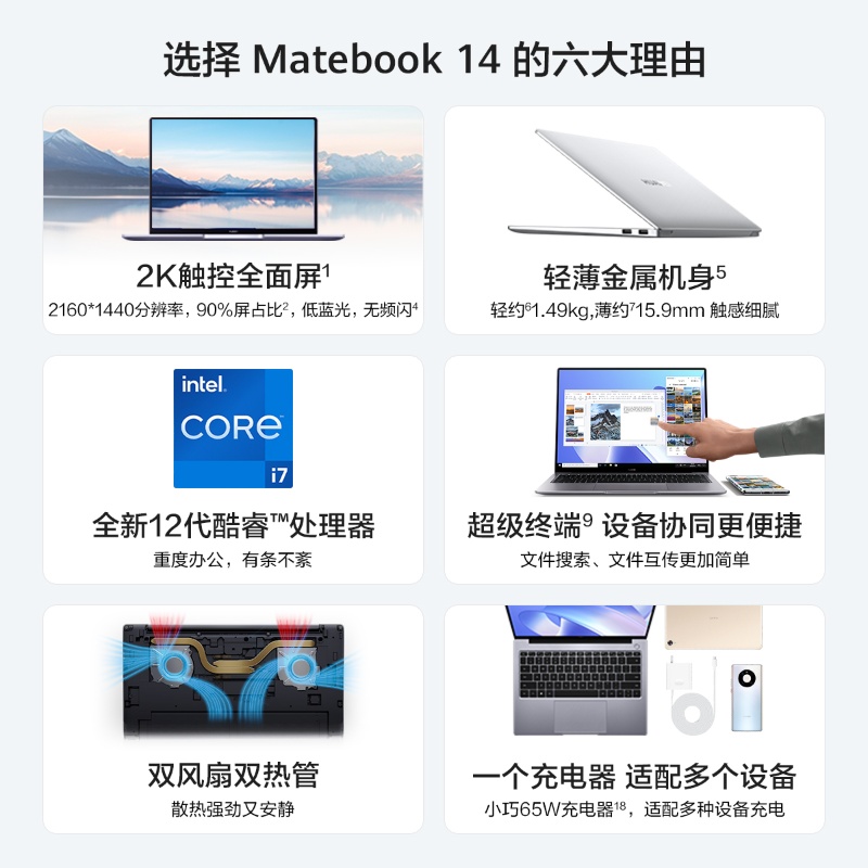 HUAWEI MateBook 14 12代酷睿