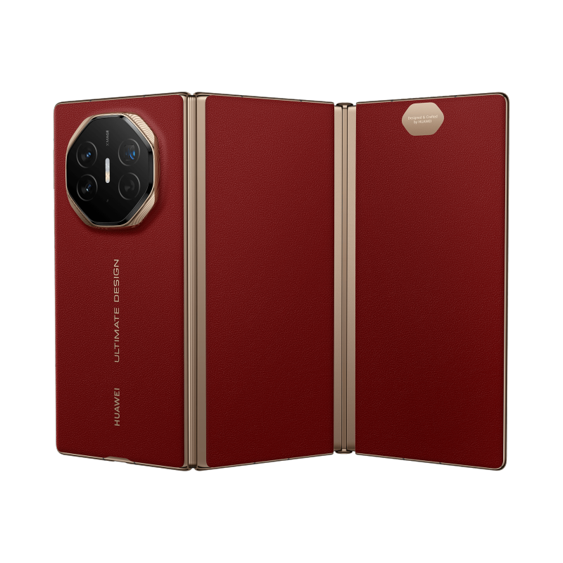 新品未使用！Huawei Mate XT RAM16G ROM1TB 中国版 HUAWEI Mate XT 非凡大师16GB+1TB 瑞红ULTIMATE DESIGN